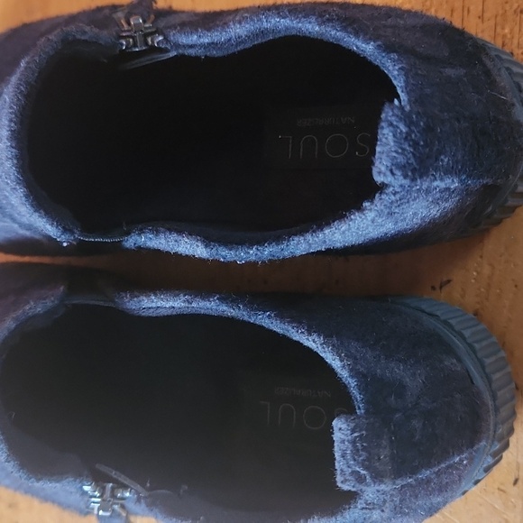 Soul Naturalizer Sneakers Womens size 8W Turner slip on faux fur camo Winter - Picture 5 of 9